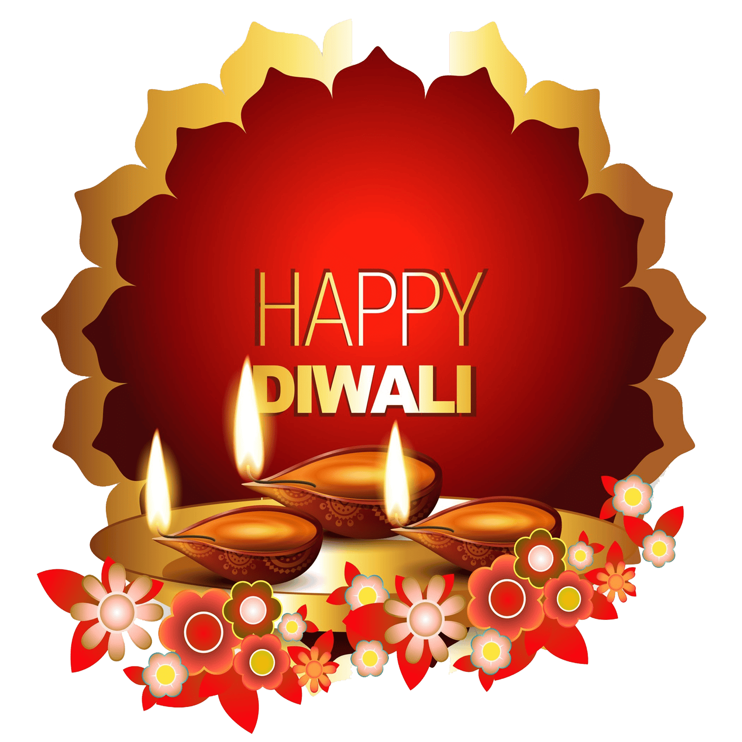 Diwali party in office in Delhi