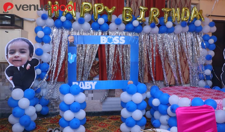 baby Birthday Party packages in Chattarpur